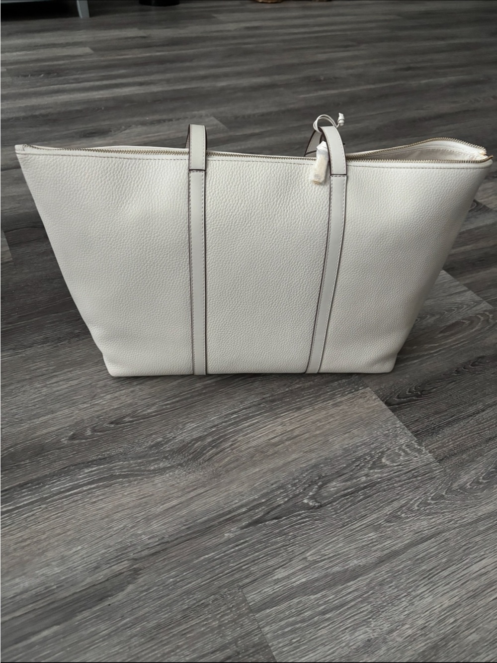 ⚜️RADLEY LONDON Ivory Pebbled Leather Shoulder Tote - NWT - Picture 4 of 4